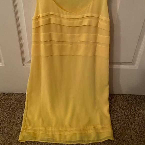 Yellow cocktail dress - Picture 2 of 2